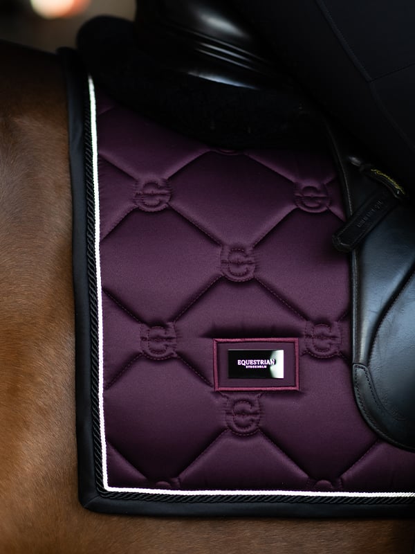 Dressage Saddle Pad Black Raven