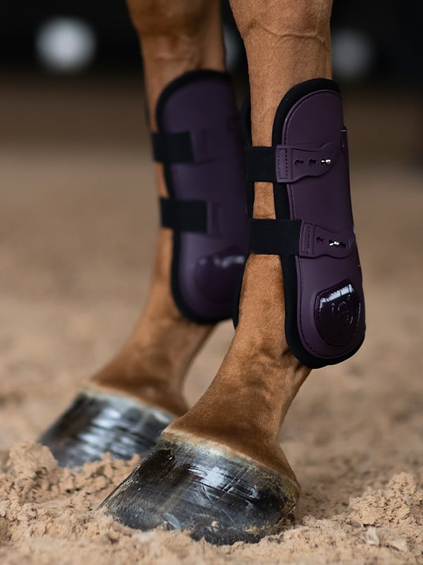 Anatomic Tendon Boots Black Raven
