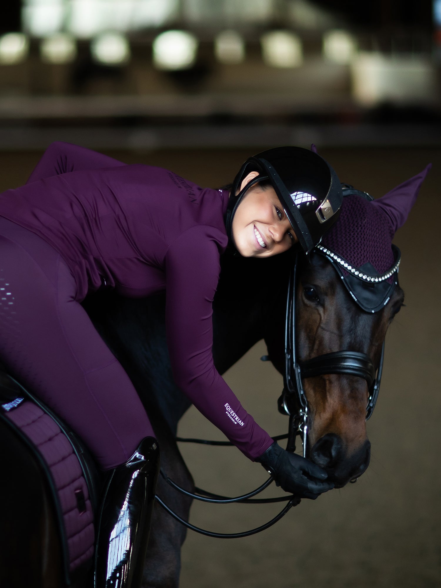 Ear Bonnet Performance Black Raven