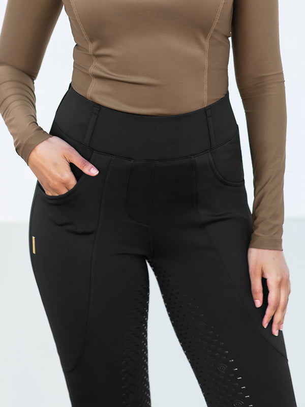 Reithose Compression Supreme Black Gold