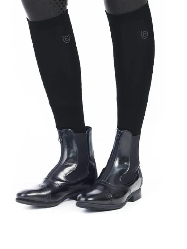 Riding Socks Bamboo Blend Young Rider Black