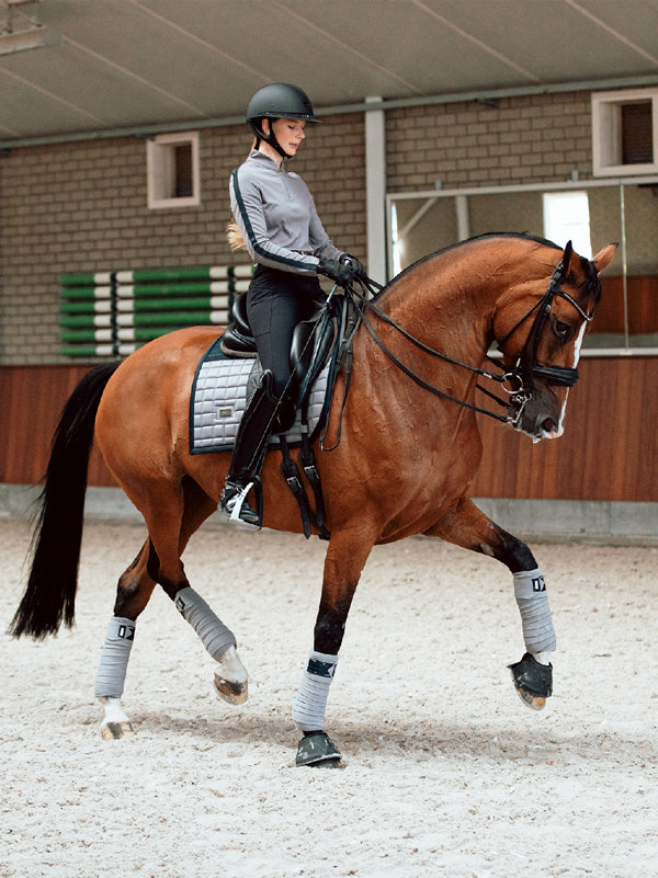 Dressage Saddle Pad Performance Blue Ash