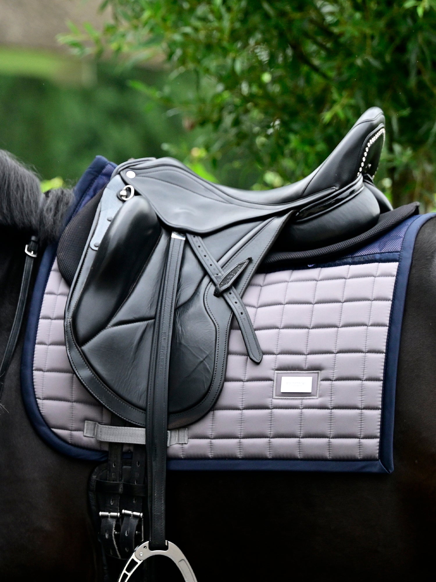 Dressage Saddle Pad Performance Blue Ash