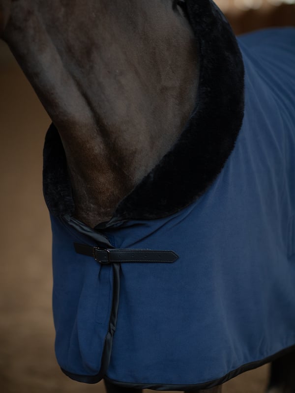 Fleece Blanket Fur Dark Venice