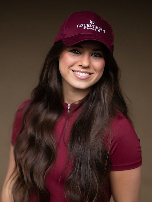 Cap Bordeaux Silver Cotton