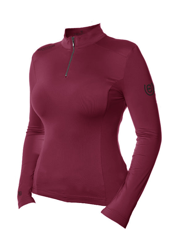 UV Protection Top Bordeaux