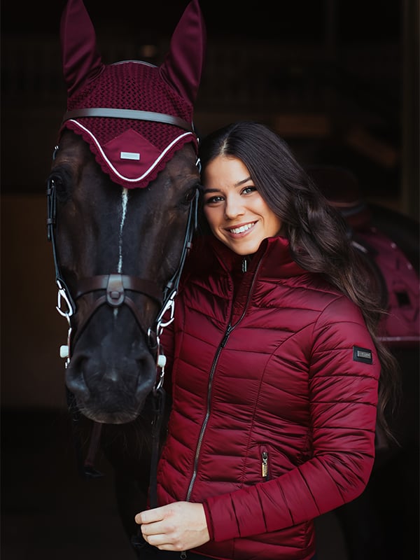 Light Weight Jacket Bordeaux