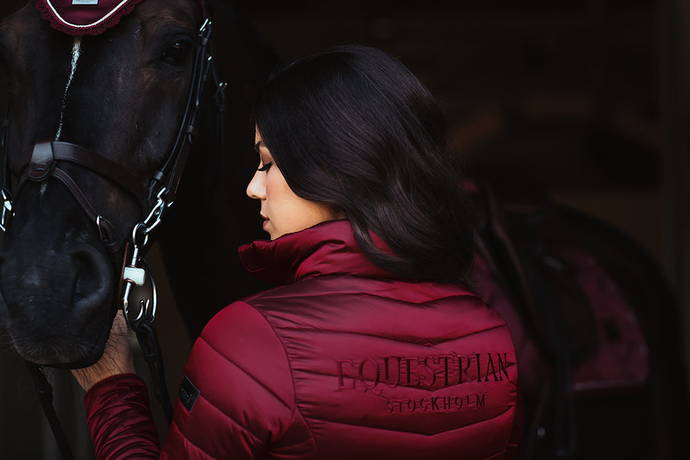 Light Weight Jacket Bordeaux
