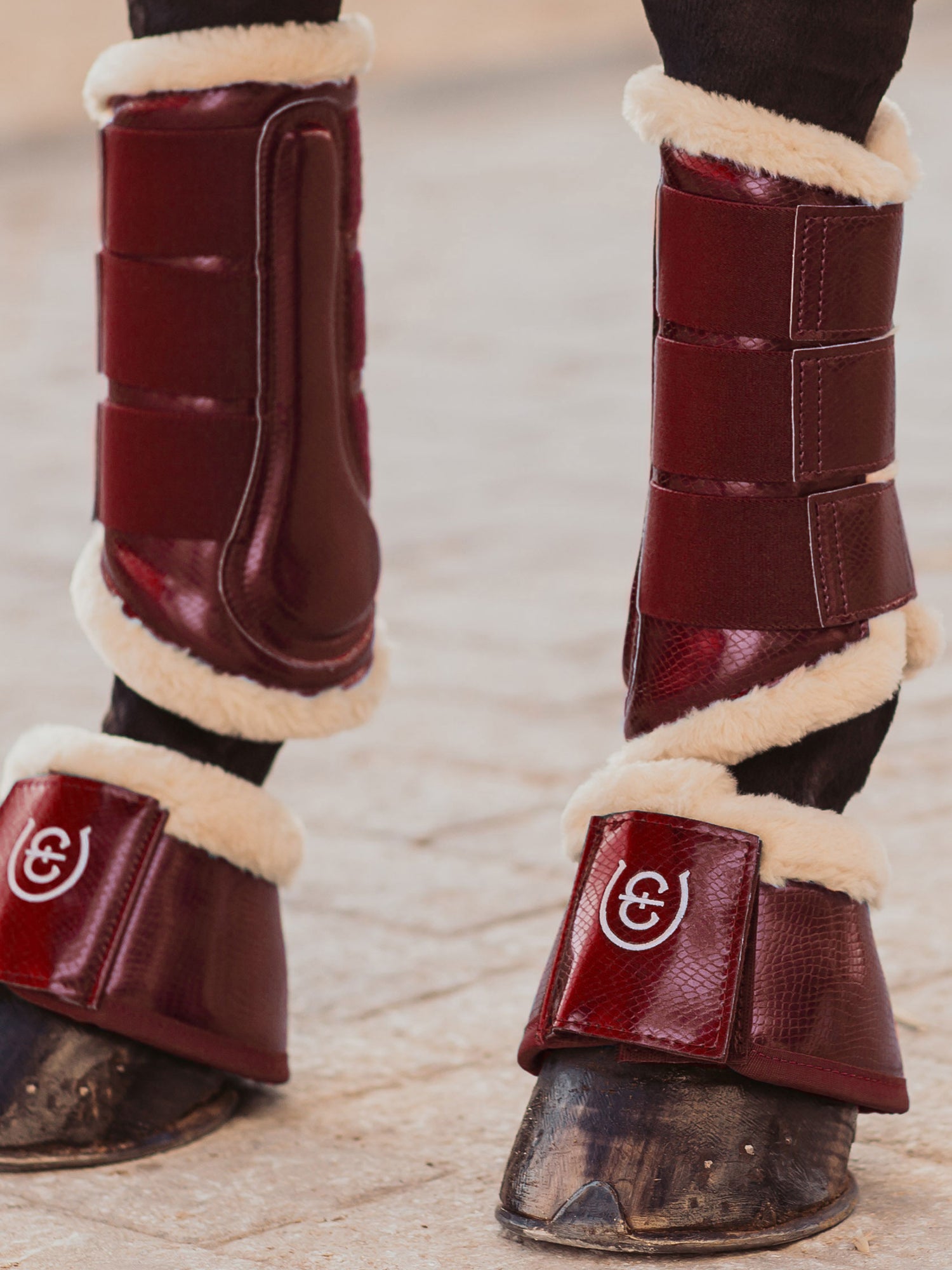 Brushing Boots Bordeaux