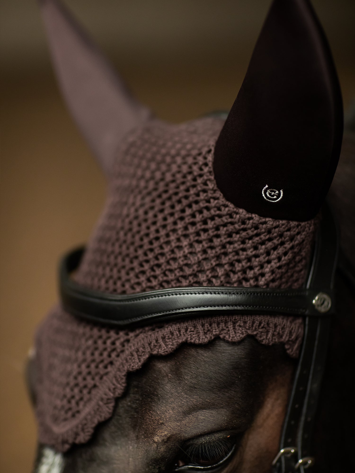 Soundless Ear Bonnet Clean Brown