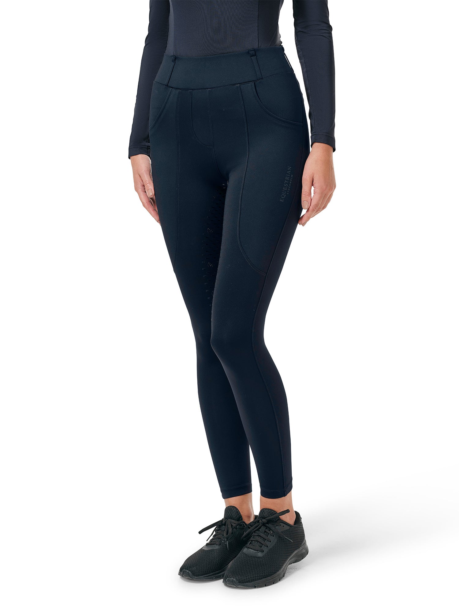 Riding Compression Breeches Supreme Midnight Blue