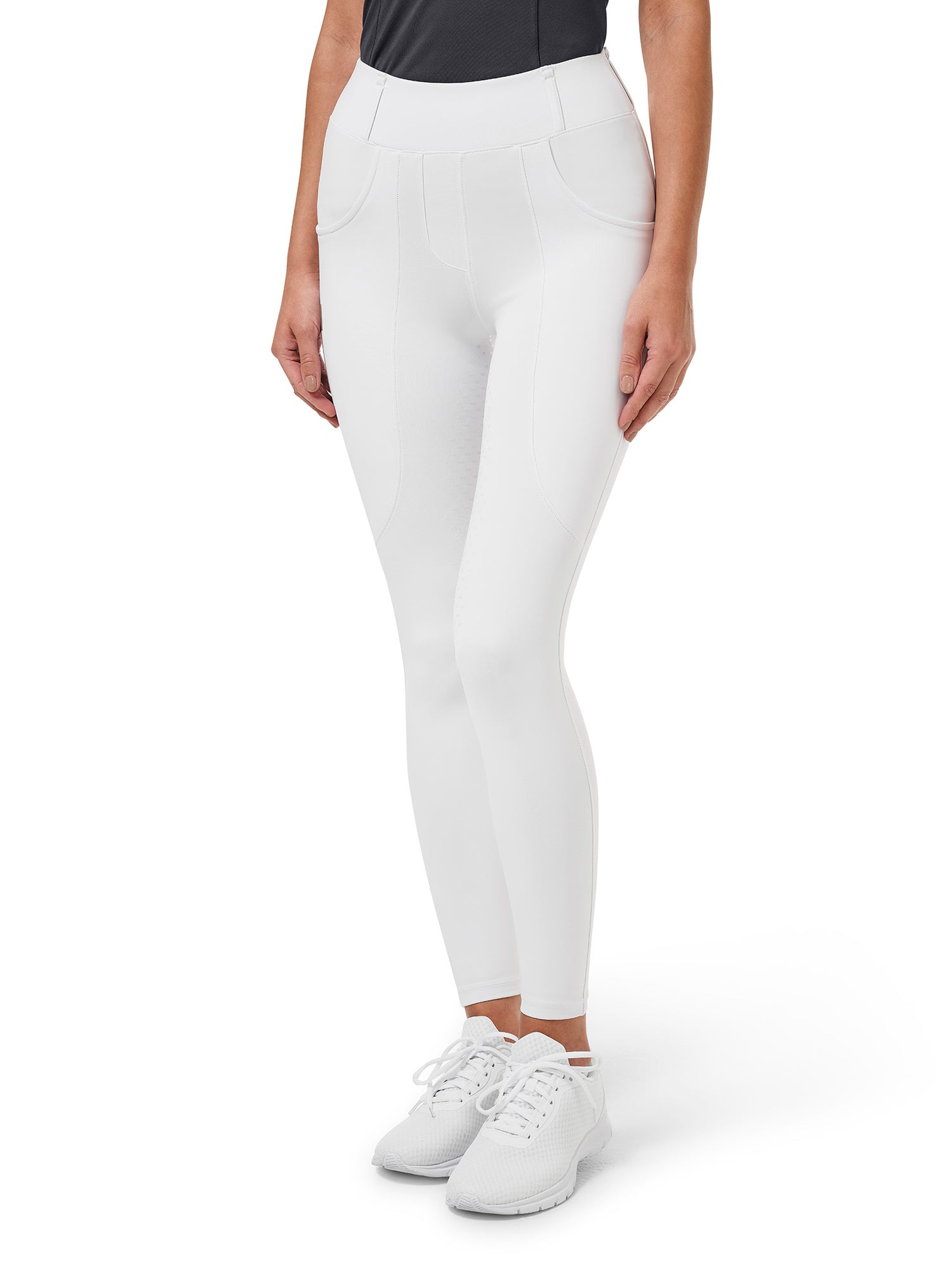 Reithose Compression Supreme White