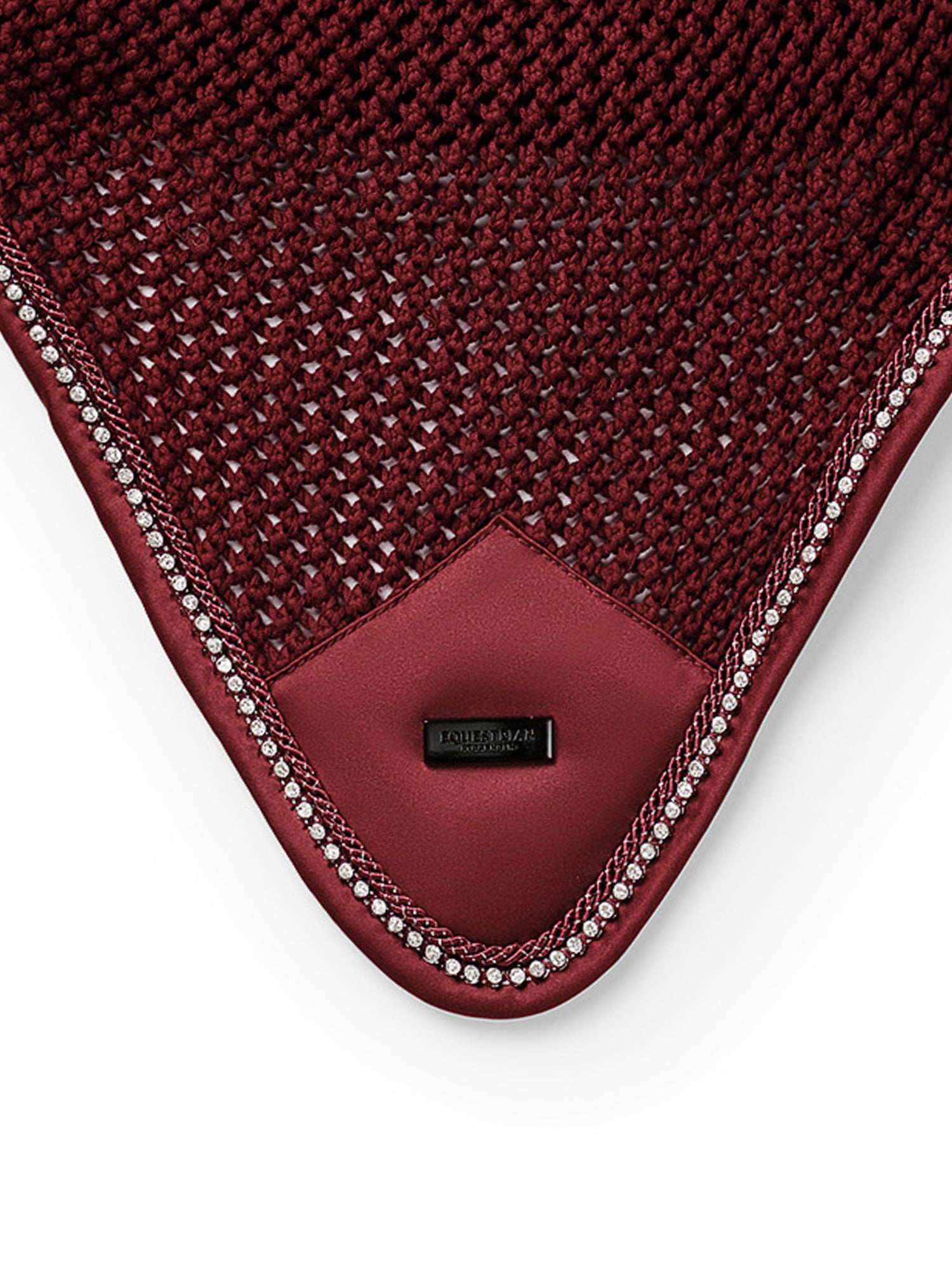 Ear Bonnet Modern Crystal Bordeaux