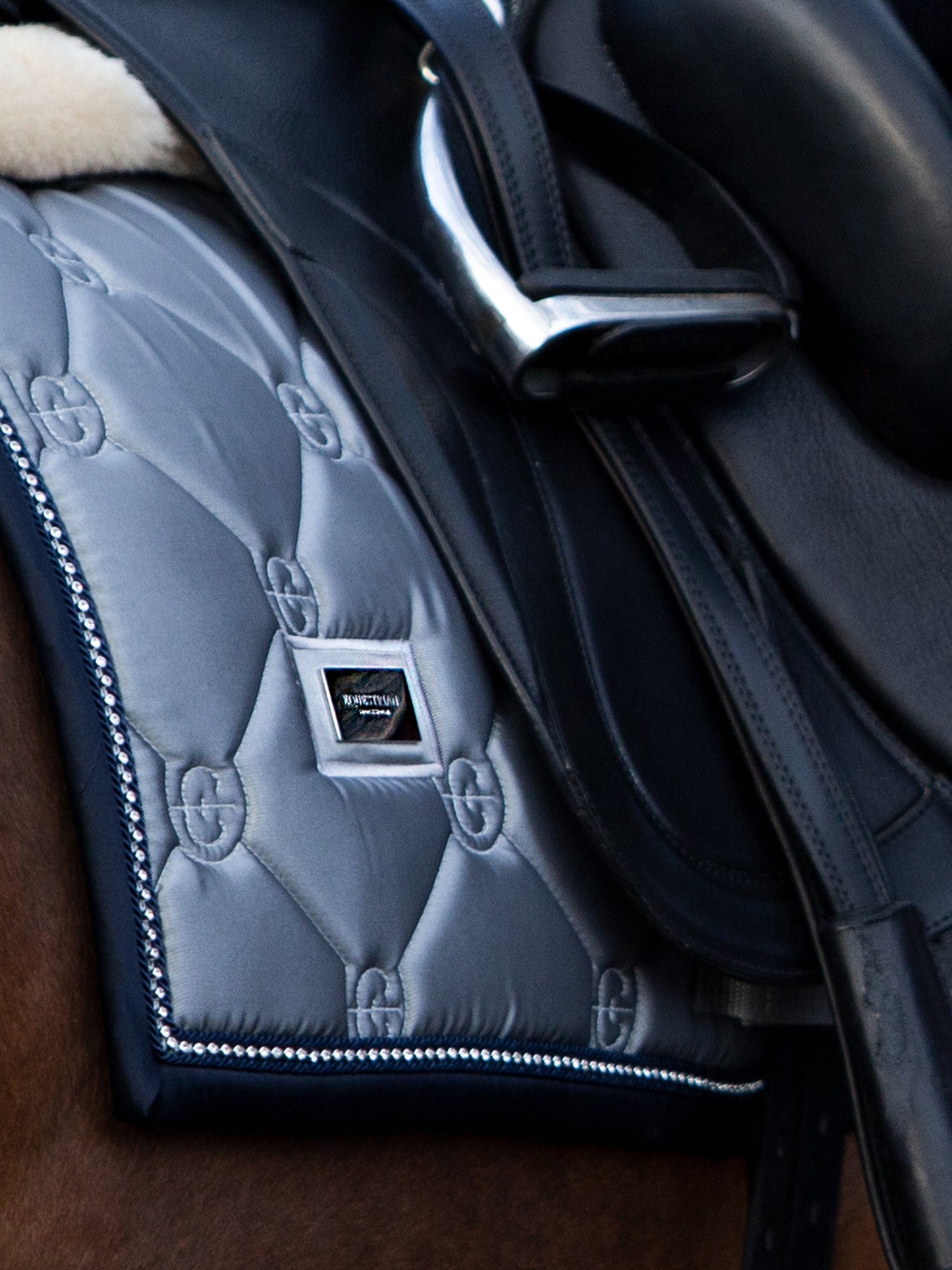 Dressyrschabrak Crystal Grey