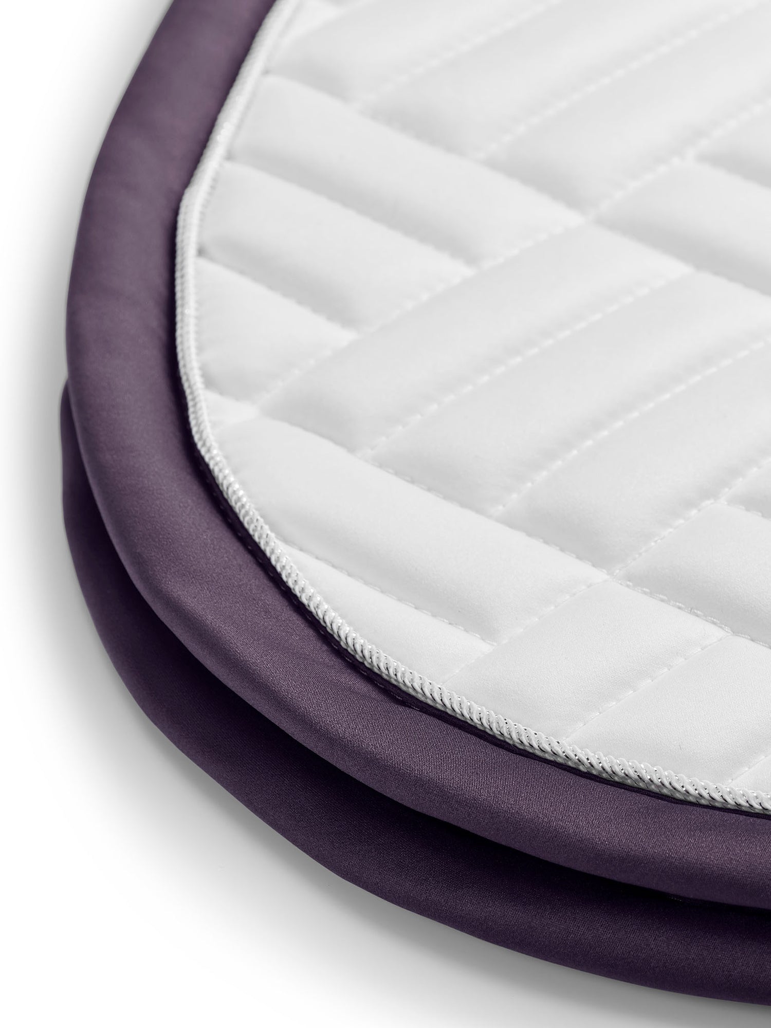 Dressage Saddle Pad Modern White Dark Violet