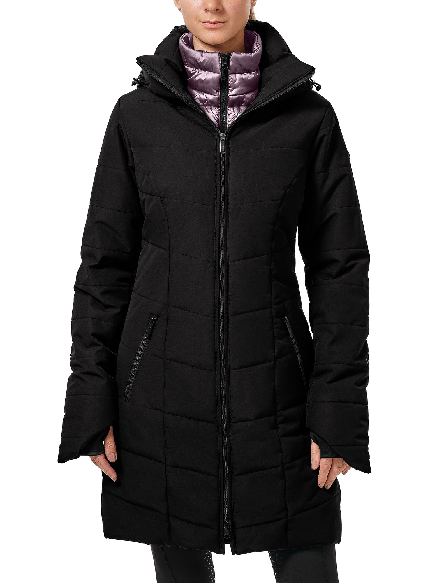 Denali Winter Jacket Black Blush