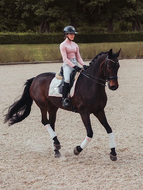 Dressage Saddle Pad Desert Rose