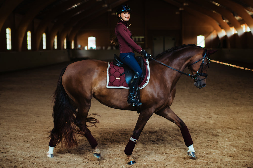 Polo Wraps Crystal Merlot Gold