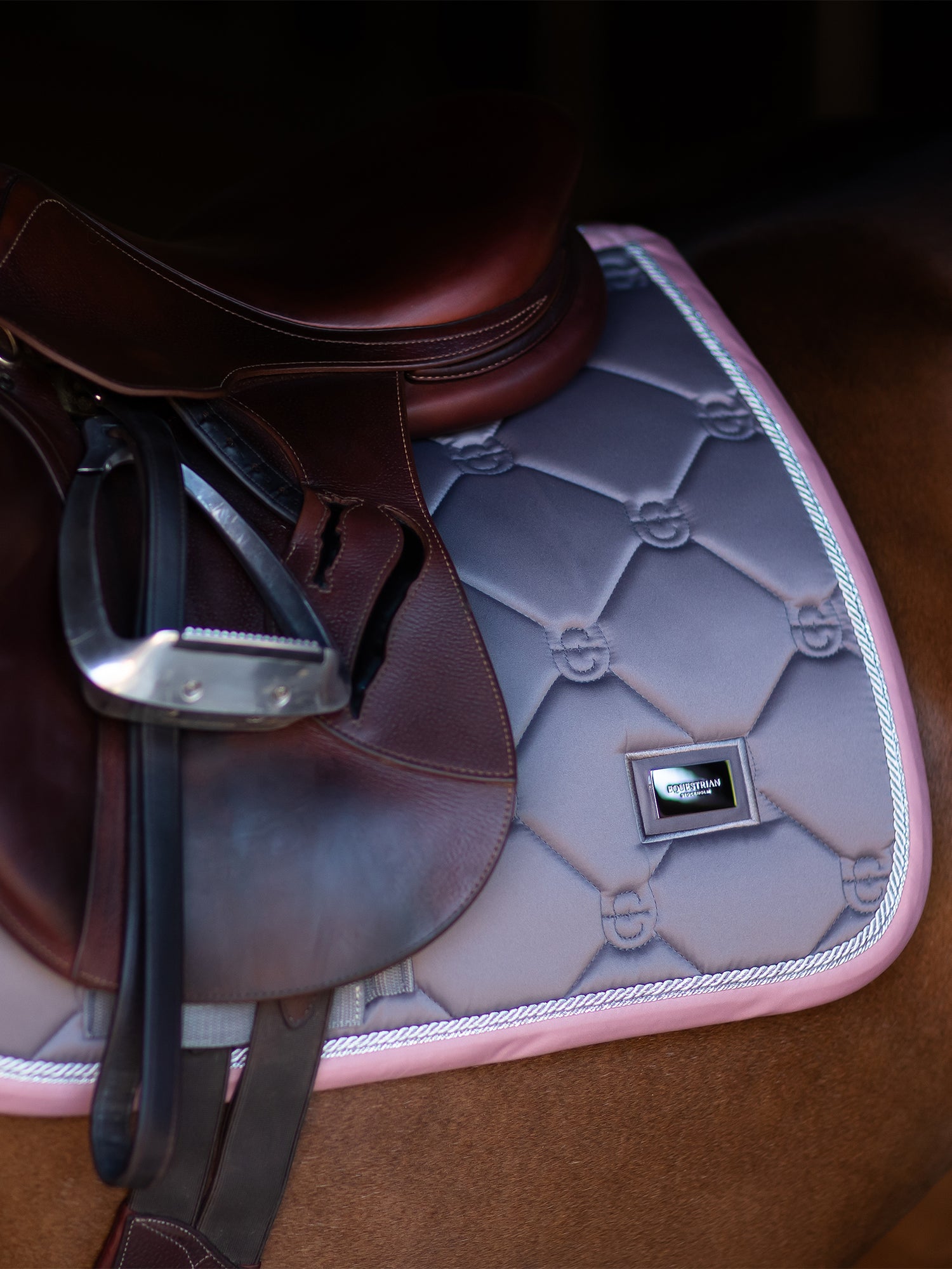 Jump Saddle Pad Dusty Pink