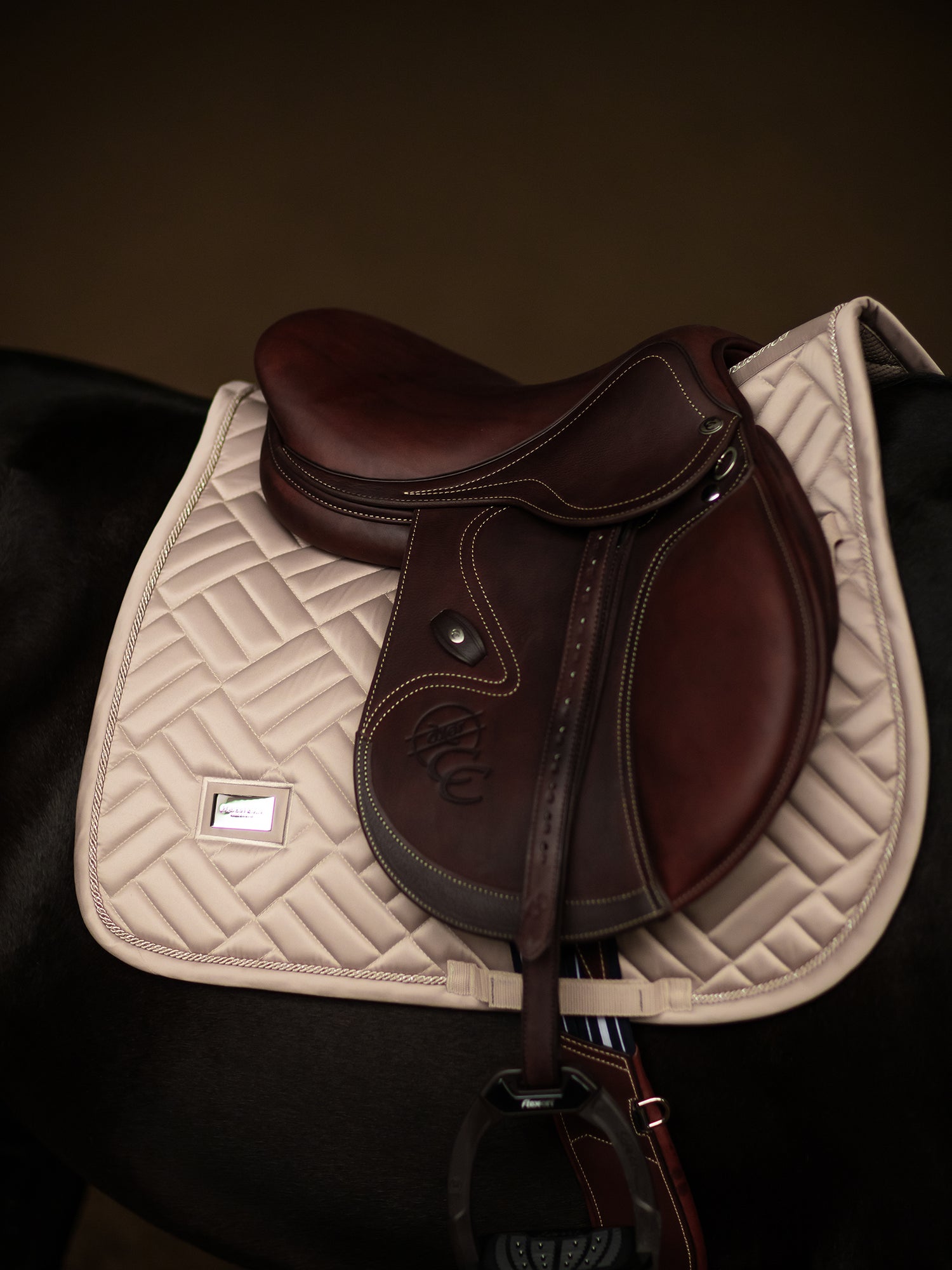 Jump Saddle Pad Modern Sand
