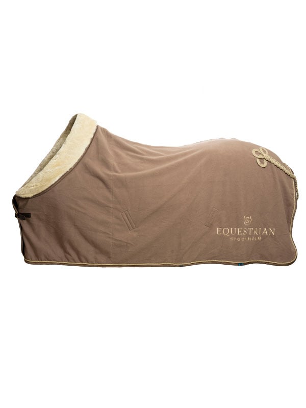 Fleece Blanket Fur Champagne
