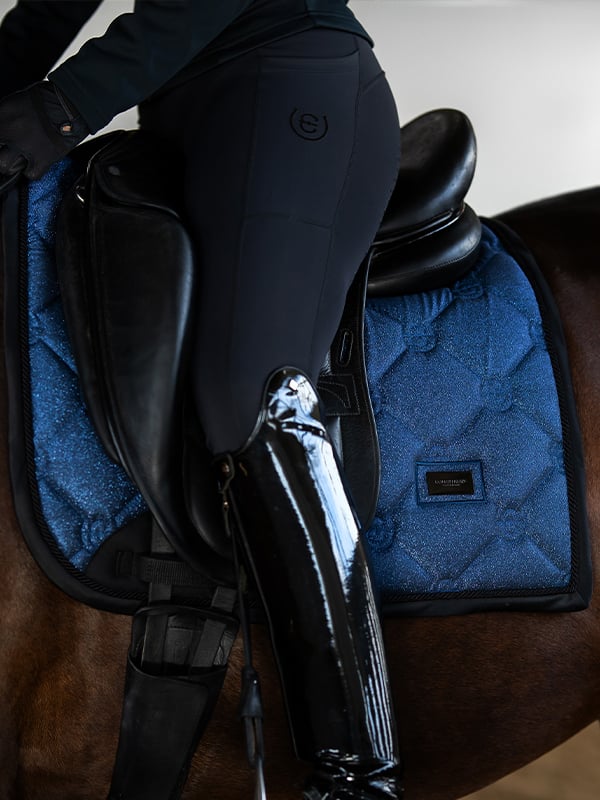 Dressage Saddle Pad Polar Night Glimmer