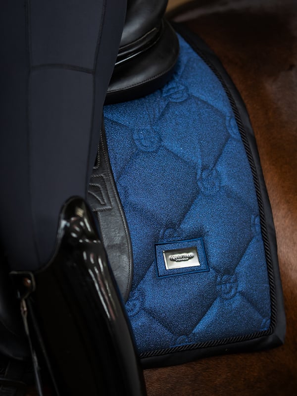 Dressage Saddle Pad Polar Night Glimmer