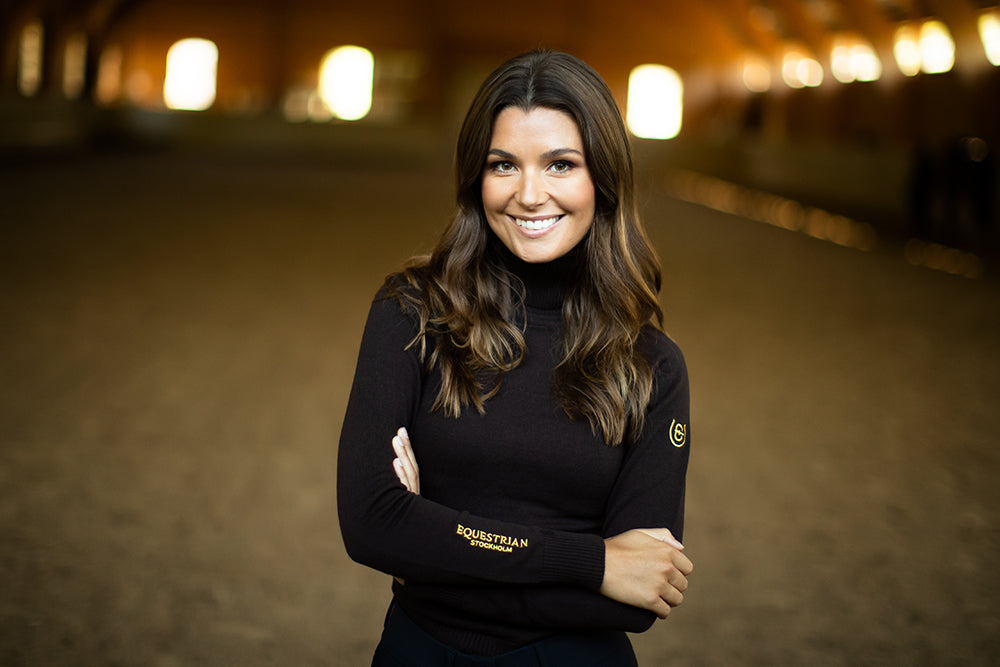 Polo tricoté Golden Brown