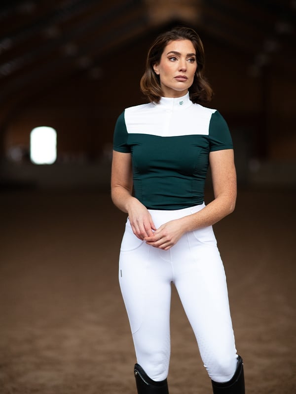 Fine Line Competition Top Short Sleeve Dramatic Monday