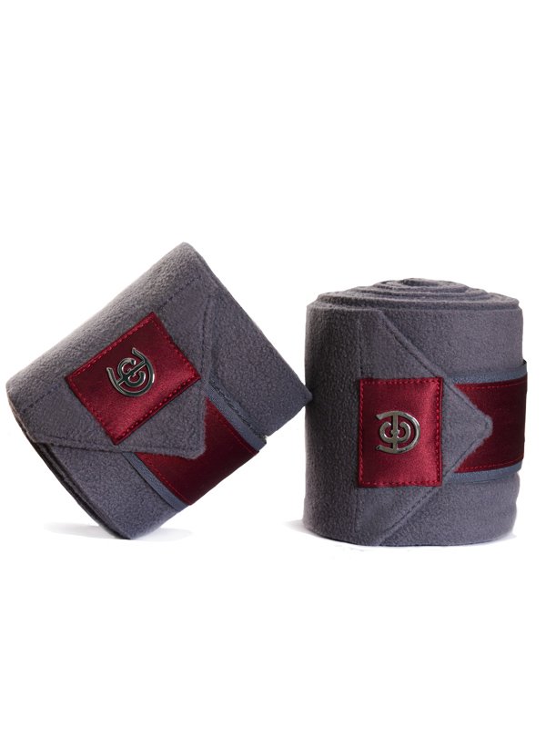 Polo Wraps Grey Bordeaux