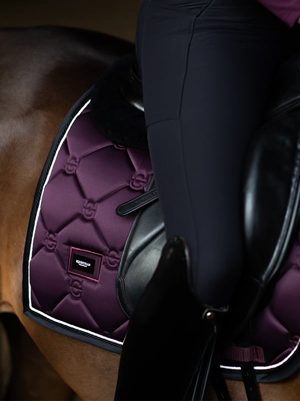 Dressage Saddle Pad Black Raven