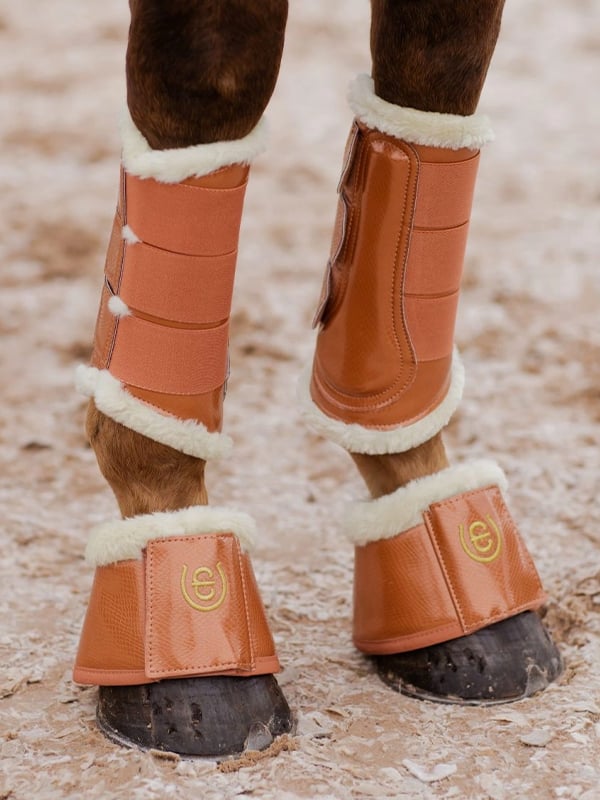 Springschoenen Bronze Gold