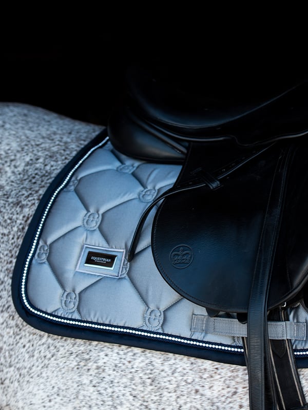 Jump Saddle Pad Crystal Grey