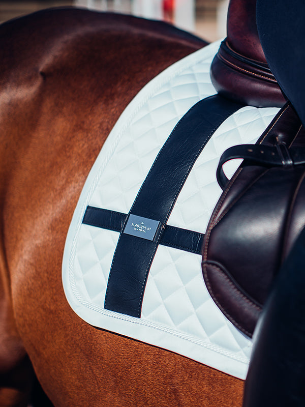 Jump Saddle Pad No Boundaries White