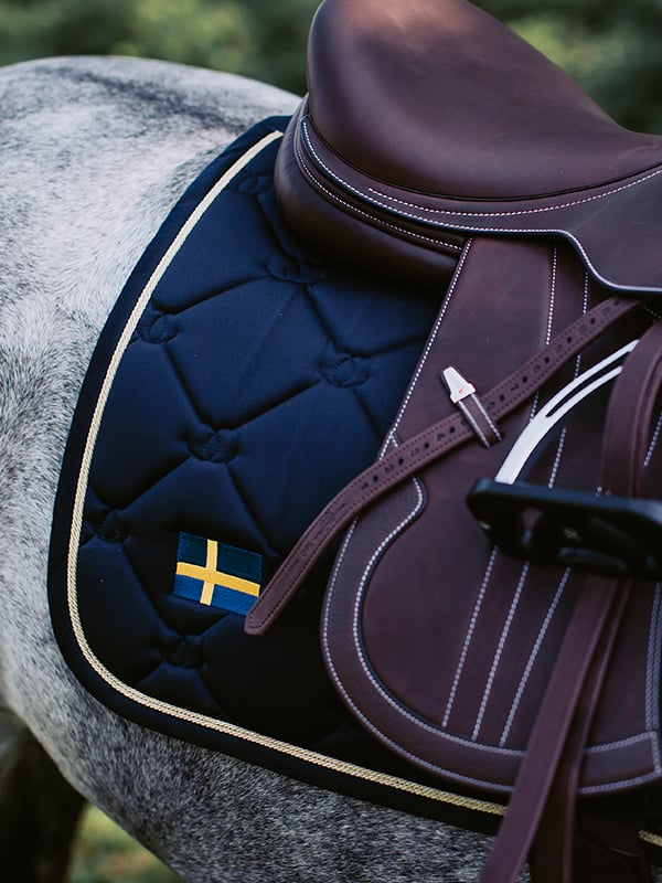 Jump Saddle Pad Sweden Nation Navy