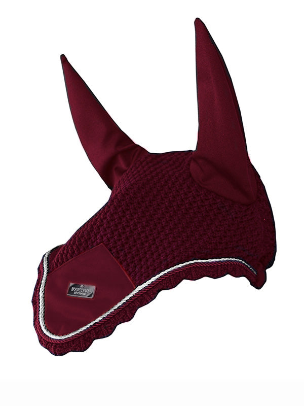 Ear Bonnet Bordeaux – Equestrian Stockholm