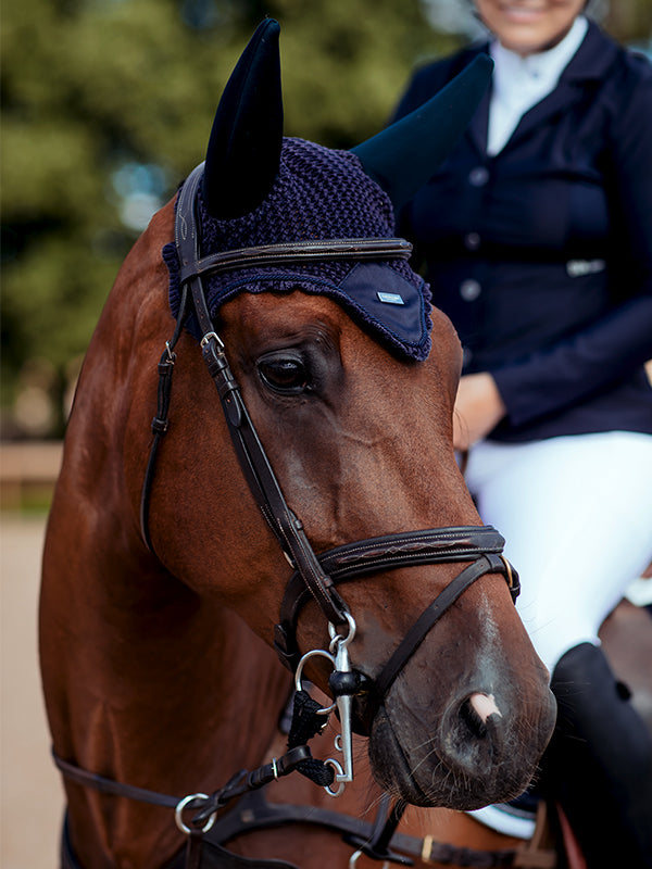 Bonnet anti-bruit Navy Silver
