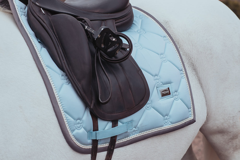 Dressage Saddle Pad Ice Blue