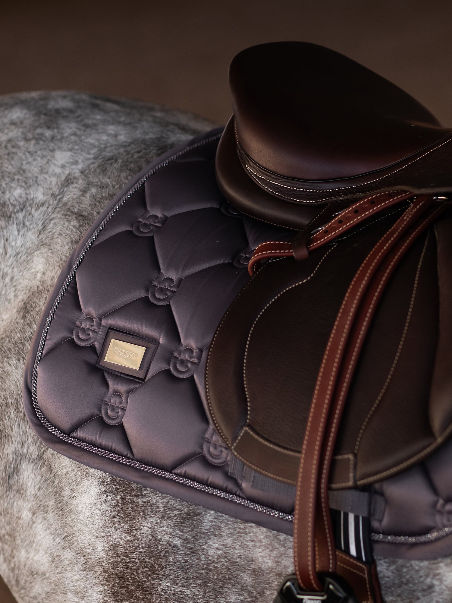 Jump Saddle Pad Dark Violet