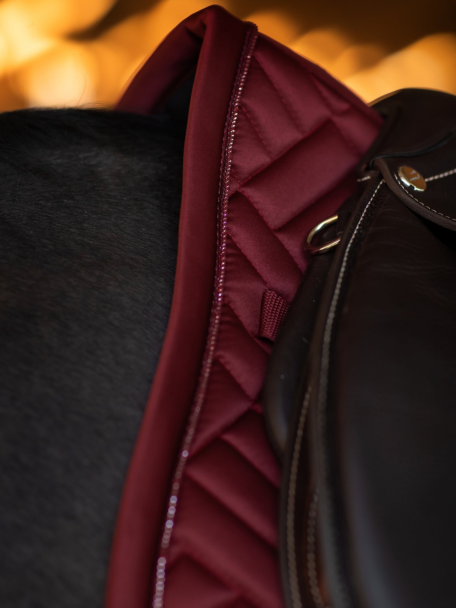 Jump Saddle Pad Modern Bordeaux