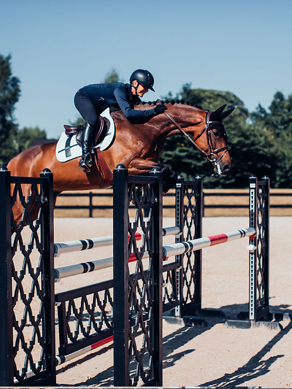 Jump Saddle Pad No Boundaries White