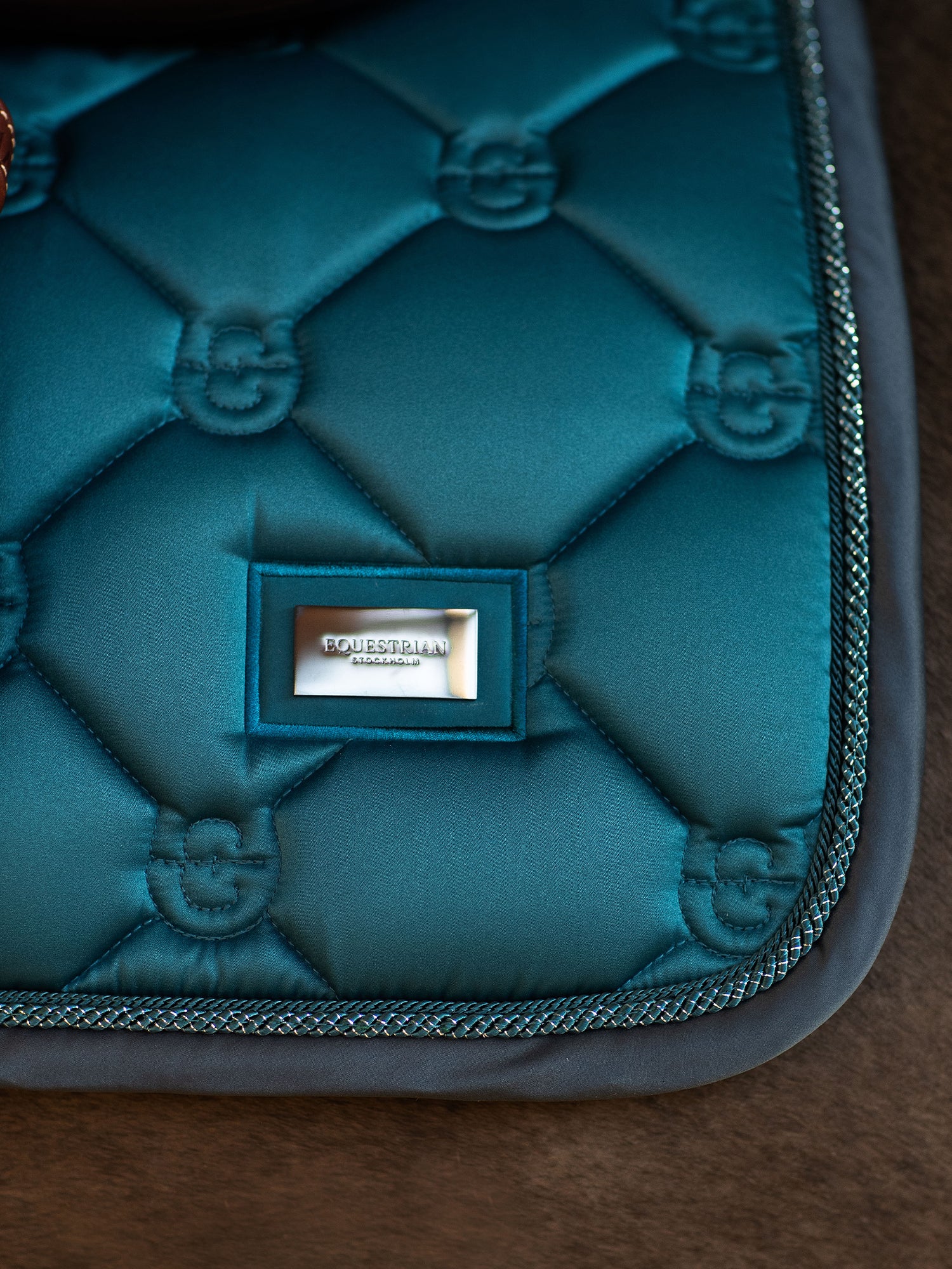 Spring Zadeldekje Teal Blue