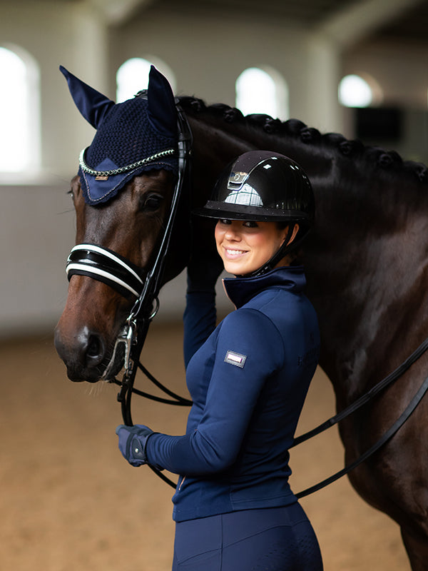 Ear Bonnet Modern Lagoon Blush