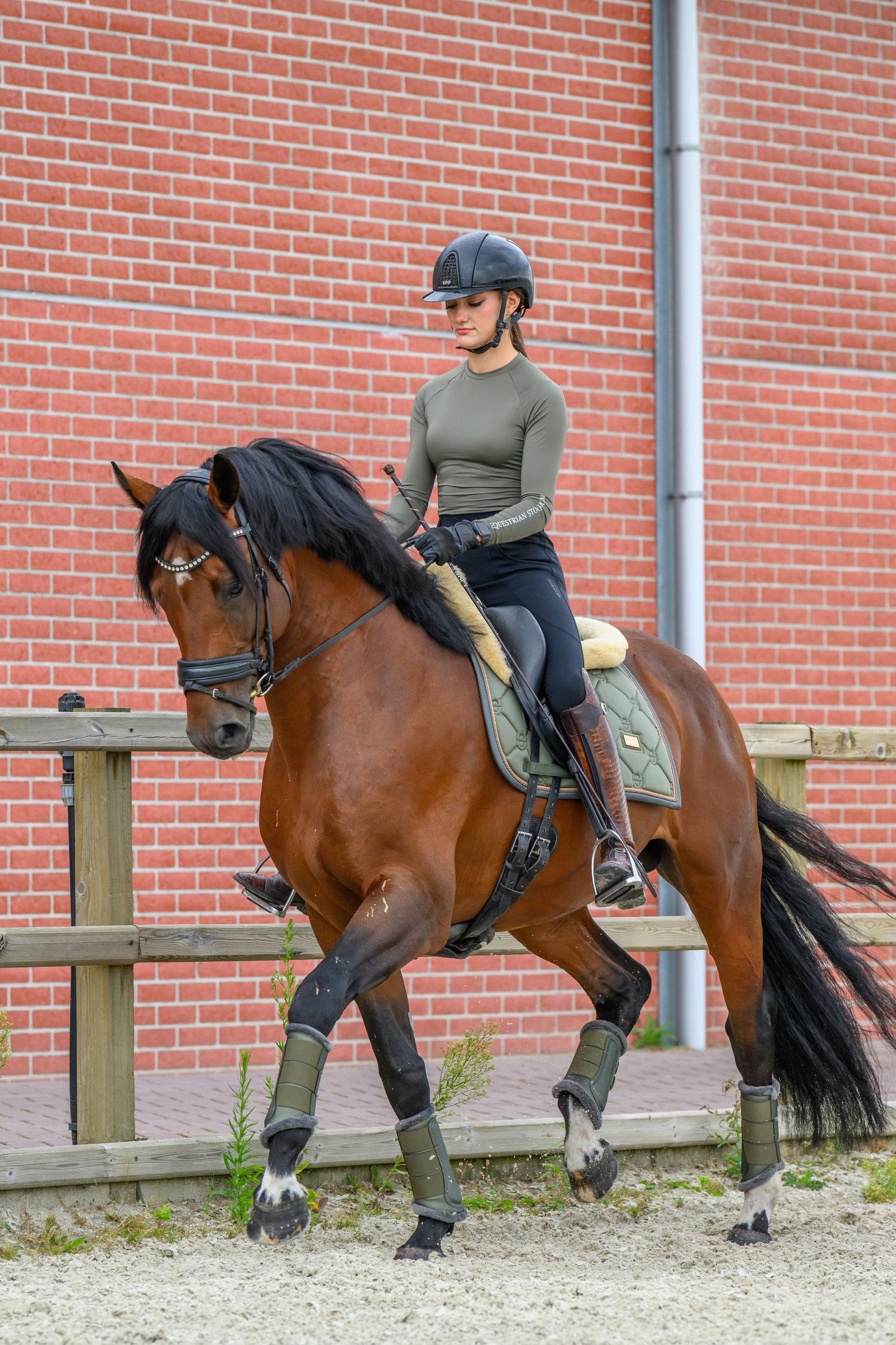 Brushing Boots Striking Valley