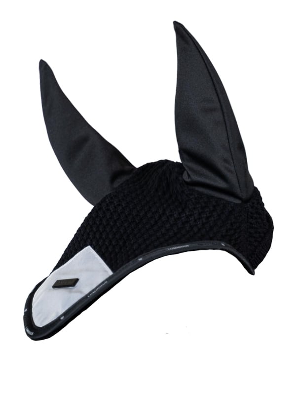 Reflective Fly Hood Luminous Black