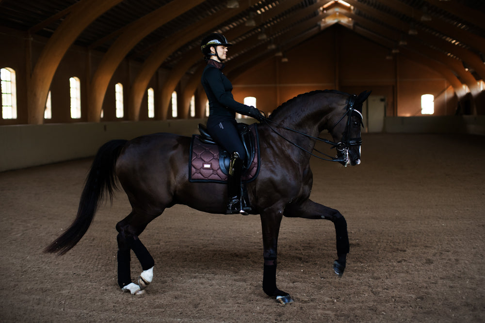 Dressage Saddle Pad Mahogany Glimmer