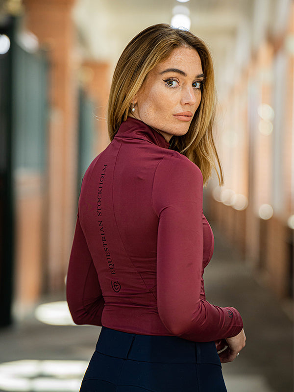 UV Protection Top Bordeaux