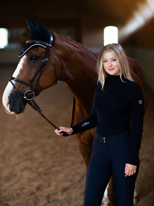 Rollkragenpullover Midnight Blue