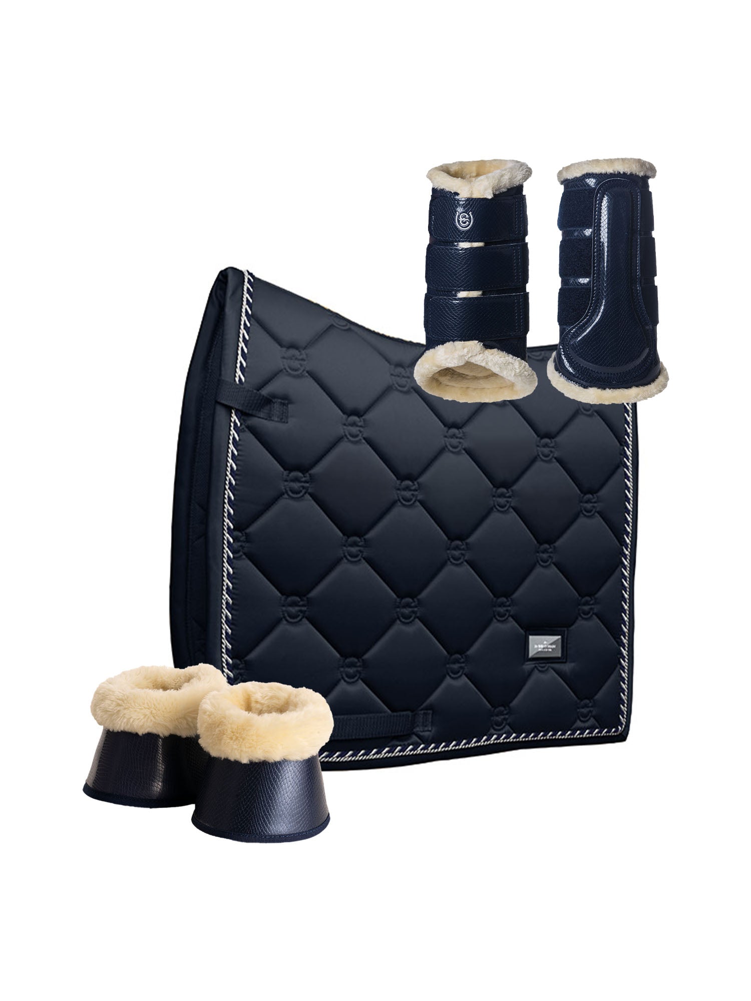 Navy dressage boots best sale