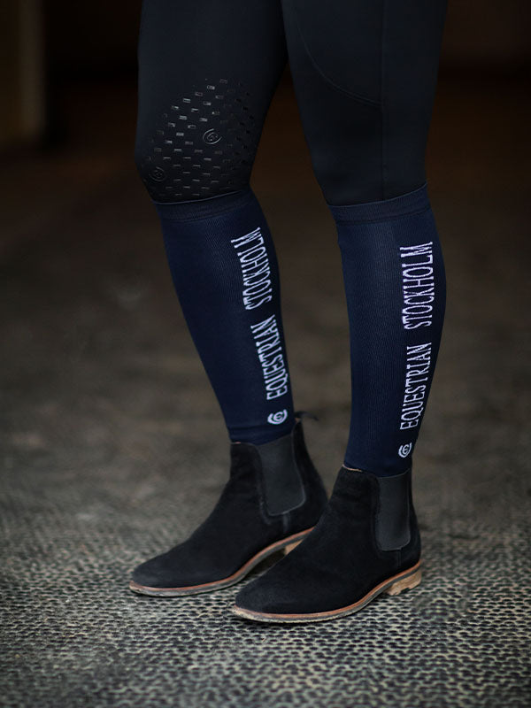 Riding Socks Bamboo Blend Midnight Blue